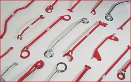 Strutbar front Aluminium polished Fiat Seicento