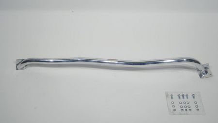 Strutbar front Aluminium polished Mercedes W210 4 + 6 Zyl.