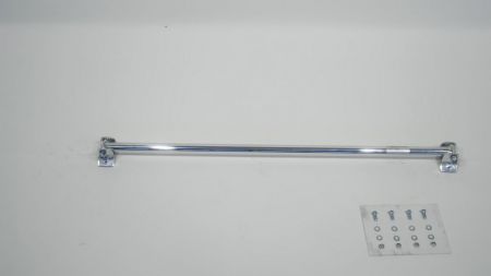Strutbar rear Aluminium polished Mercedes W210 4+6Zyl.