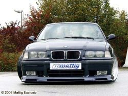 Mattig Front lip Typ E BMW E36 with M bumper
