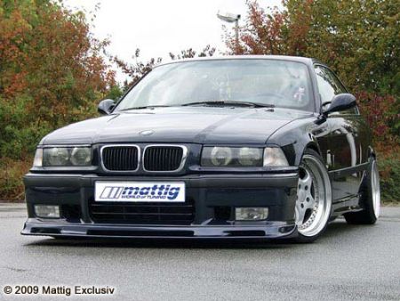 Mattig Front lip Typ E BMW E36 with M bumper