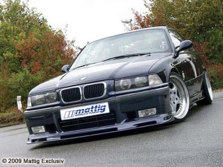 Mattig Front lip Typ E BMW E36 with M bumper
