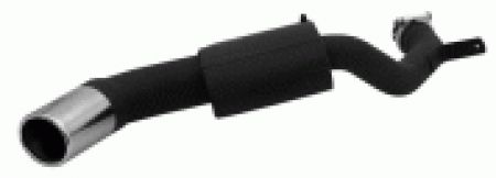 Rear silencer with 1 tail pipe 97x80 mm BMW 1er E87 118d/120d