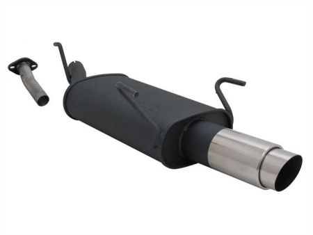 Rear silencer 1 tail pipe 90mm GP-Design Opel Astra G Caravan