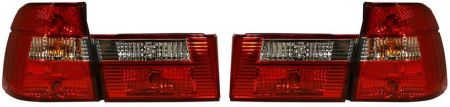 Taillights clear red/white for BMW E34 Touring