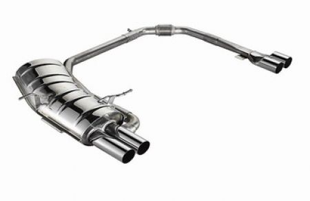 Rear silencer 4x70mm BMW E46 316i/318i Sedan/Touring/Coup�