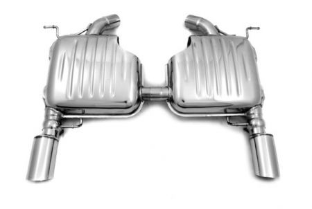 Eisenmann Rear silencer 2x90mm BMW E90/91 335d 210KW