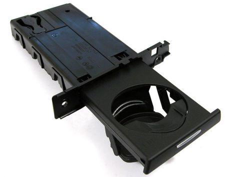 Cupholder front right side black with Metal button BMW E90-E93