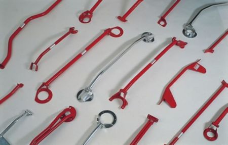Strutbar front Aluminium polished BMW Mini R56