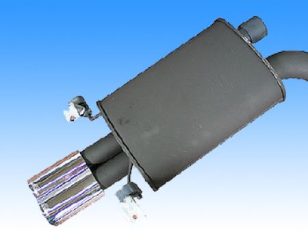 AC Schnitzer sports rear silencer BMW 5er E60/E61