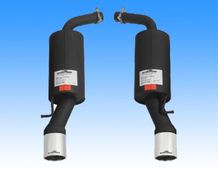 AC Schnitzer twin sports rear silencer for Mini R55 Clubman