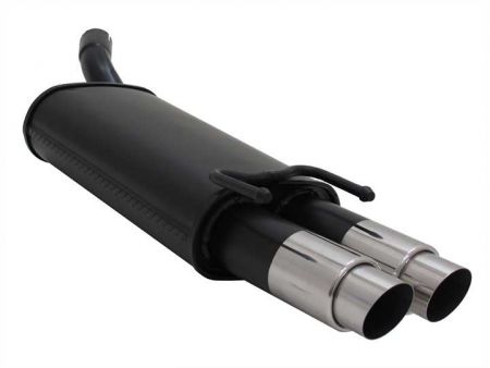 NOVUS SPORTEXHAUST OPEL CORSA B GRUPPE N 2x76 GP-DESIGN