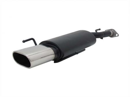 STAINLESS STEEL EXHAUST OPEL ASTRA G GROUP N 135x75MM