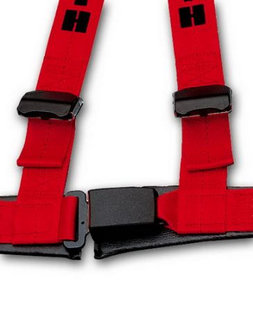Schroth Rallye 3 asm� red (flock colour black) left (Driver side