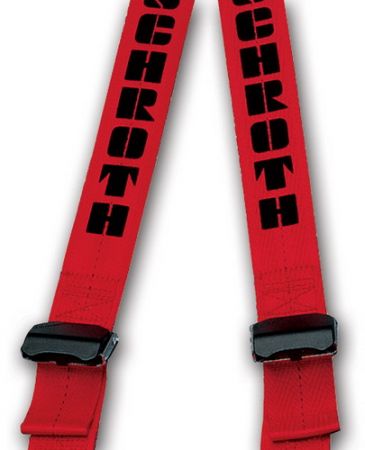 Schroth Rallye 3 asm� red (flock colour black) left (Driver side