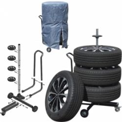RAID Dino retractable wheels for proper storage Stand