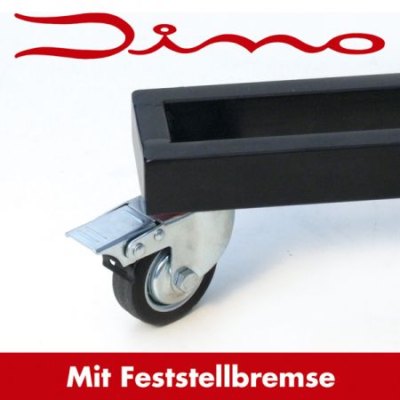 RAID Dino retractable wheels for proper storage Stand