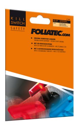 Foliatec  KILL Switch Safety, Battery KillSwitch - with 3 change