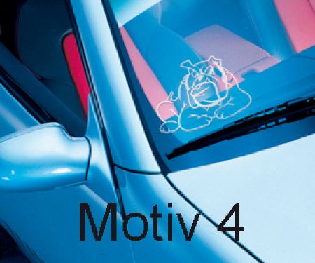 Foliatec  TATTOO Decor Gravure Design - Motive 4, Dog 1 piece