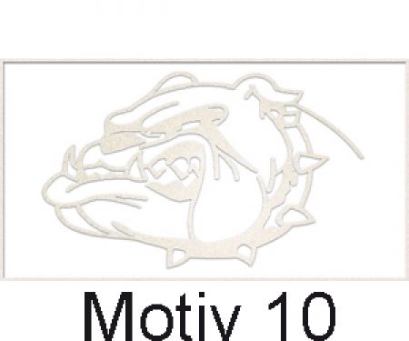 Foliatec  TATTOO Decor Gravure Design - Motive 10, Dog Head