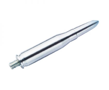 Foliatec FACT Antenna Typ Bullet 1 - silver, L = 7,2 cm