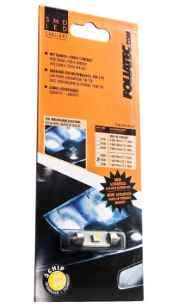 Foliatec SMD-LED Cablight/Festoon Bulb - ultrawhite, 44 mm, 1 SM