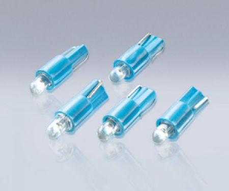 Foliatec LED CockpitLight - blue, B 8,5 D, 1 LEDs, 2 pieces