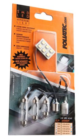 Foliatec SMD-LED Hyper Dome Lights - 6 white SMDs