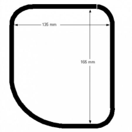 Gear Lever Surround small matted for BMW E60, E61 all
