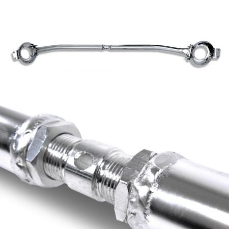 Strutbar front polished for Opel Vectra B