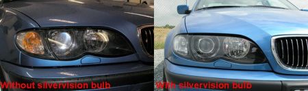 Philips silver (2 pieces) for white indikators, Taillights