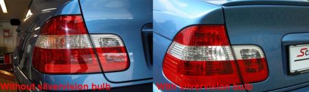 Philips silver (2 pieces) for white indikators, Taillights
