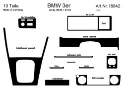 Decorset Titan-Wurzelholz -10 pieces BMW E30
