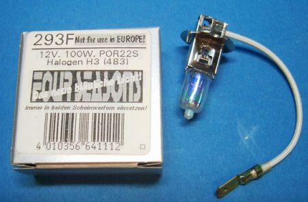 Lamp H3 100W Allweather PKOR 22S