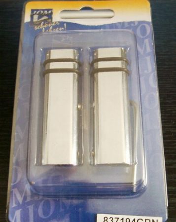 Alu Doorpins oval chrome with rings for Opel all Models