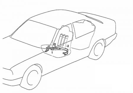 Heater element Seat BMW E36 with Sportseat