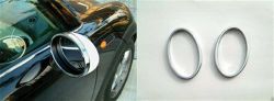 Mirrow frame chrome 2pcs Mini one