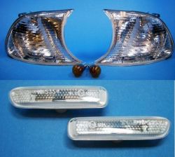 Install. Kit Indicators front/side white BMW E46 Coupe 09/01-02/