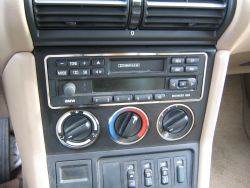 Frame chrome for Radio BMW Z3