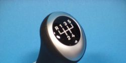 Leather-gear-handle 5 Speed BMW Z3, orange Illuminated