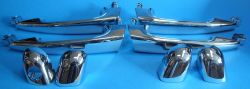 Handle bracket chrome 8pcs. BMW E46 Sedan/Touring up to 09/01