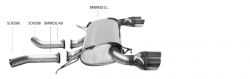 Bastuck Stainless steel clamp 59-63mm