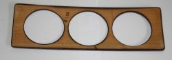 Wood part No. 4 from zebrano for Mercedes W201