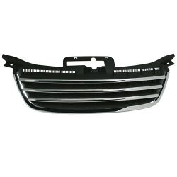 Radiator grille VW Touran black/chrome without emblem