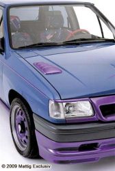 Mattig Set of eyelids Opel Corsa A from 9/90