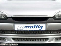 Mattig Bonnet Spoiler grille Opel Corsa B