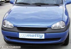 Mattig Bonnet Spoiler grille Opel Corsa B