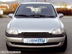 Mattig Sportgrille without Emblem Opel Corsa B 9.97-9.00