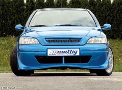 Mattig Sportgrille without Emblem Opel Astra G