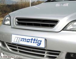Mattig Sportgrille without Emblem (Coupe-Look) Opel Astra G